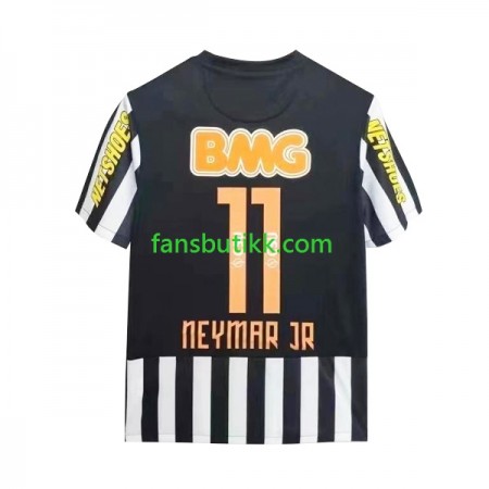 Fotballdrakt Santos FC Neymar JR 11 Retro Bortetrøye 2011-2012 Kortermet
